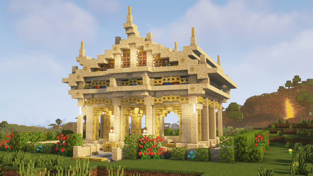 I made a temple with some tweaks what do you think? feedback and suggestions are welcome!