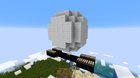 I made the spy balloon in Minecraft, because why not