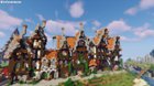 I made this Medieval Rowhouse in my Survival world. Hope you like it!