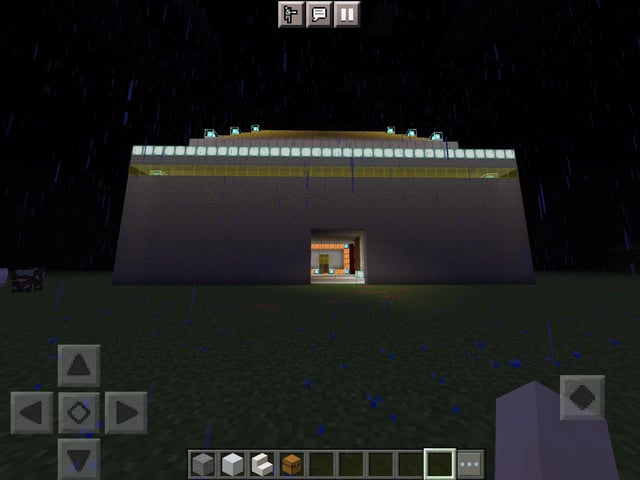 I made this with my friend in mcpe it took 2 months