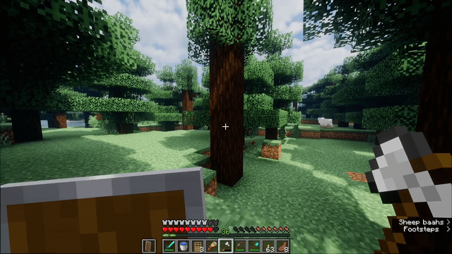 Introducing the newest (and bestest) way to cut trees! All you need is a door to get started.