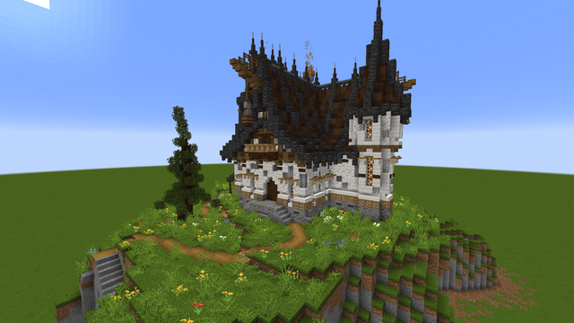 i was looking around in my minecraft pic files and found this build i did when i started using worldedit follow or whatever :3