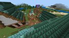My town on my Minecraft Realm.
