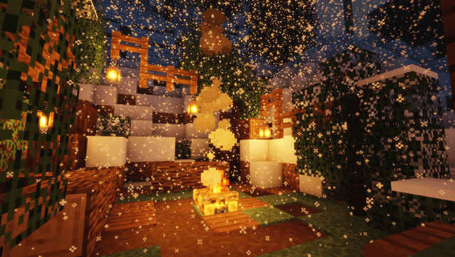 I built this. It doesn't snow in my country and I've always wanted to experience something like this