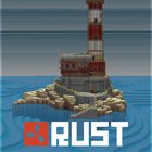 Rust Lighthouse build in Minecraft!