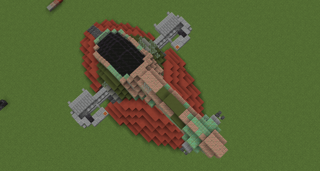 I Made this amazing (in my opinion) Boba fett ship also known as Slave 1. Here it is:)