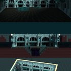 My simple nether hub after opening the bedrock roof