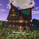 I made this wooden house