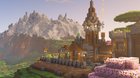 I made this conglomeration of random exteriors as the first building in my town for my survival world. What do y'all think?