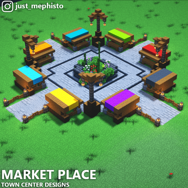 Town center design #2 - Market Place