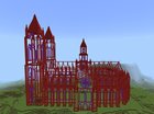 the frame for my cathedral is done! now i just need a block palette…