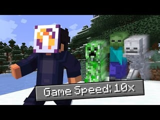 Minecraft, But Random Tick Speed Changes every mintue!