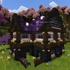 Purple & black house!