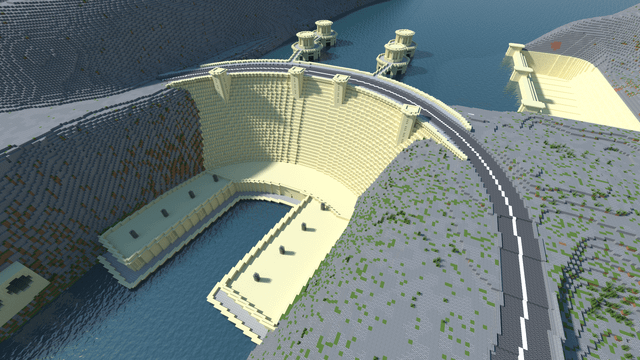 I built a Hydroelectric Dam, Timelapse video for it in comments