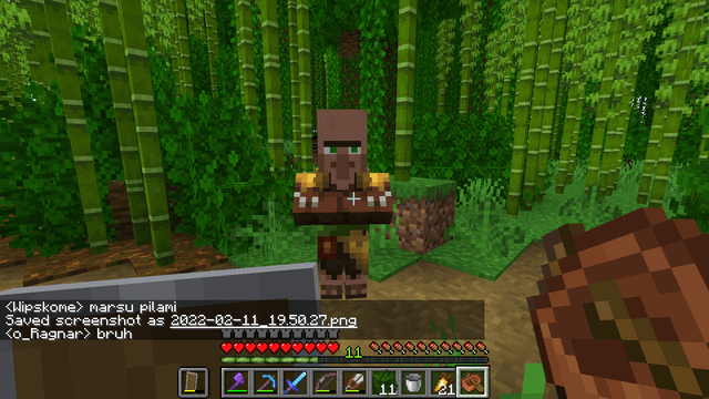 I never knew jungle villagers actualy exist