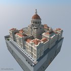 I made a government building inspired by the US capitol building and palaces in Spain