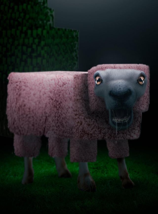 I nightmare-fuelled the pink sheep from the teaser cause twitter wont stop complaining