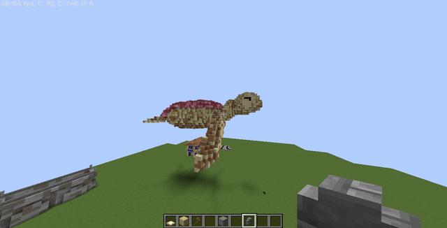 I built a fantasy sea turtle!