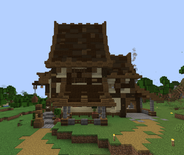 I love building Medieval//Fantasy type of house