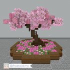 I made a pink garden using the new 1.20 blocks