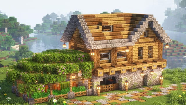 I made a Survival House