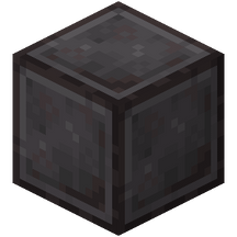 What's a block that most players will never encounter in survival? I'd say the Netherite block.