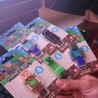 I received this gift from a company I created a Minecraft advert for! 