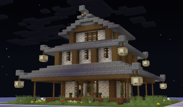 I made a japanese style house for survival, but I feel like it's missing something and I can't really figure it out. Do you guys have any suggestions?