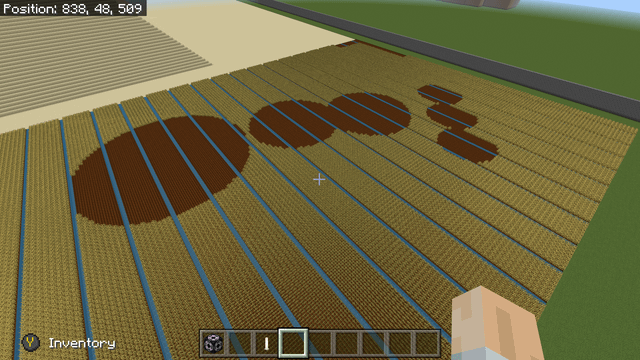 I made crop circles