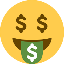 money-mouth face Emoji - Download for free – Iconduck