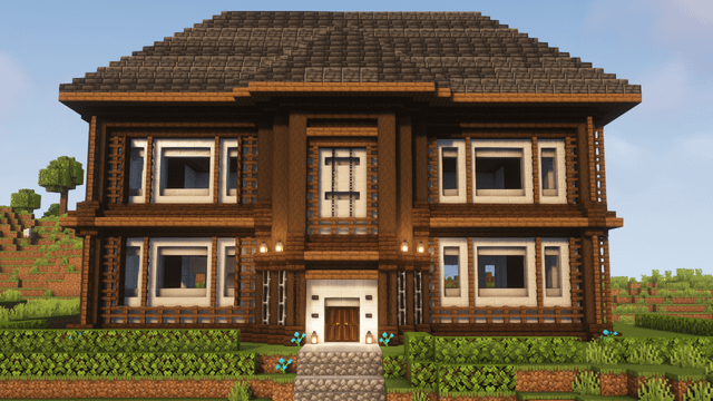 I made a wooden/quartz house what do you think? feedback and suggestions are welcome!