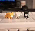 I made some minecraft cats out of polymer clay!