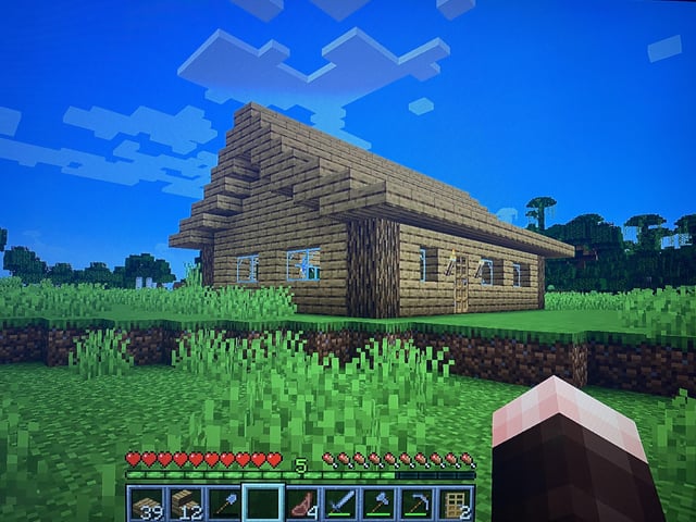 I may not be that good at building, but every time I build a house in survival I get a bit better.