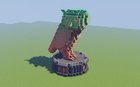 I built an owl statue in Minecraft, Inspired by the recent posts by u/EarlyStay1