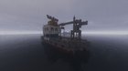 A little cargo ship