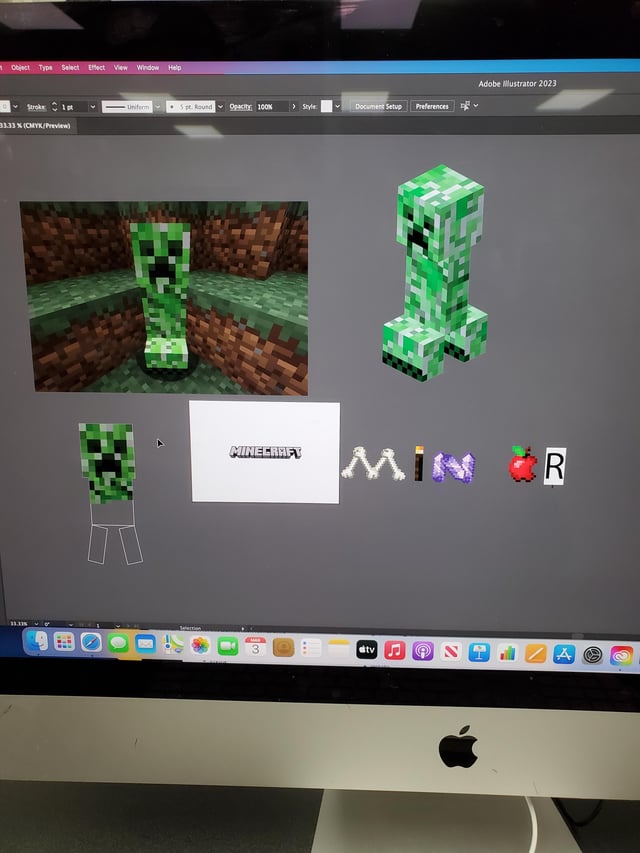 I need some help, I'm redrawing the minecraft logo for my media production class and I can't figure out what to use for E?