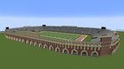 Bowl Style College Football Stadium