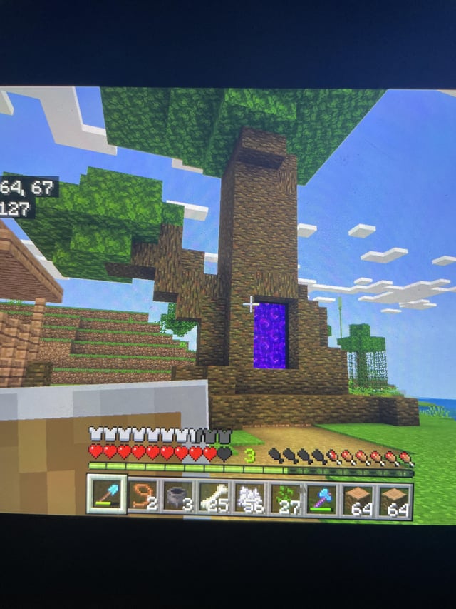 Tree portal I built. Please give advice. 