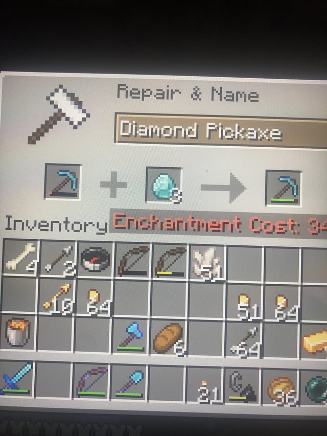 I’m basically repairing 10 pickaxes at this point…