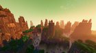 I painted this ludicrous, lush alien world for my Modpack/Server!