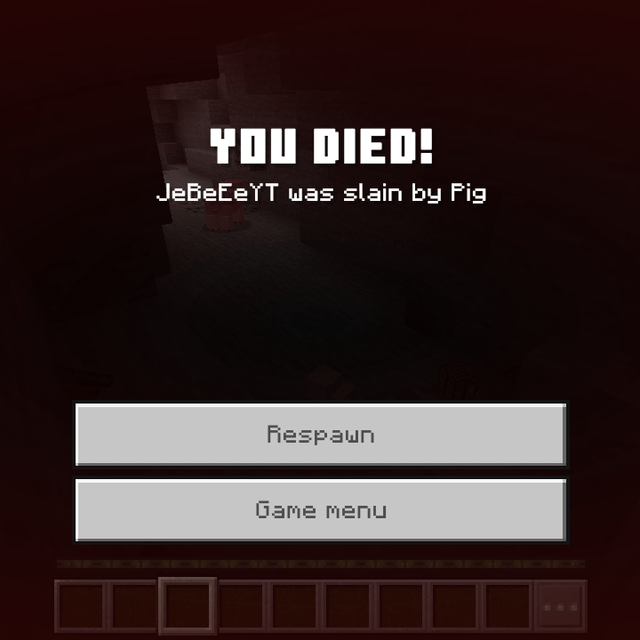 I died by a Pig 