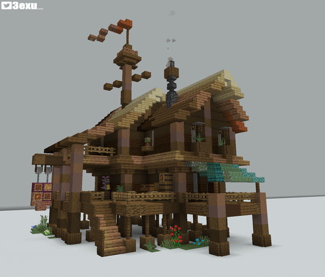 I just built a small house :D