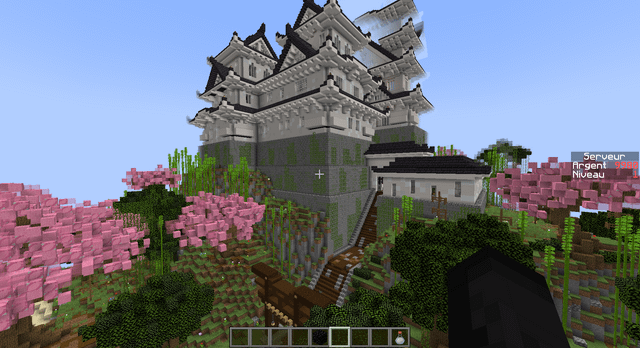 I Build The Castle of Himeji in Minecraft !