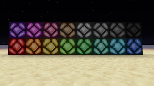 Give us vanilla dye-able Redstone lamps!