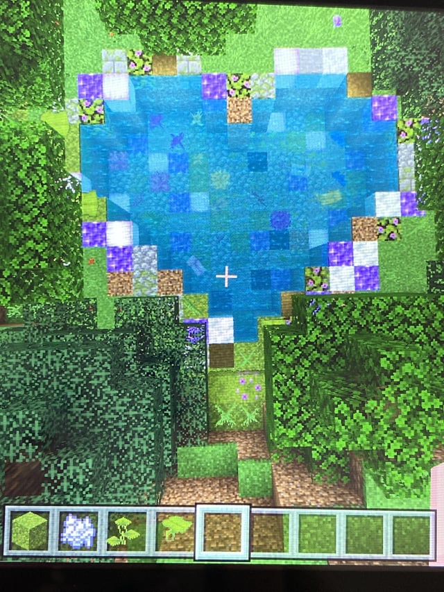 I made a heart pond for my frogs and axolotls, tips to make it better?