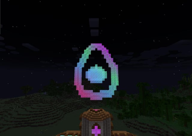 I tried to build a glowing eye but instead made a gay avocado