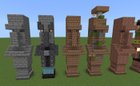 I Made 30 new villager statues!