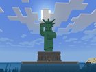 I made the statue of liberty in my survival world