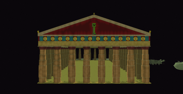 I built a greek temple! Thoughts?