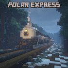 I made the Polar Express for my Winter Puzzle map! :)